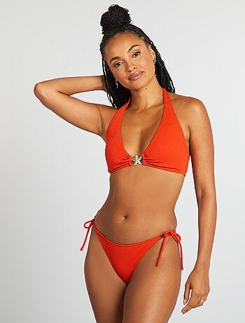 Braguita brasileña de bikini anudable