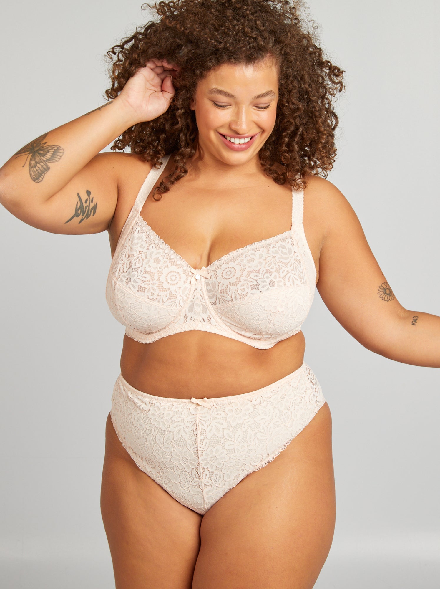 Lenceria curvy y ropa interior de tallas grandes Kiabi