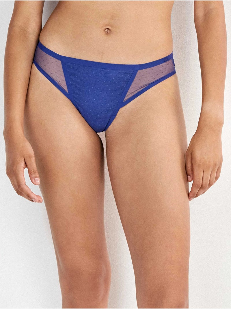Braguita brasileña plumetti Azul - Kiabi