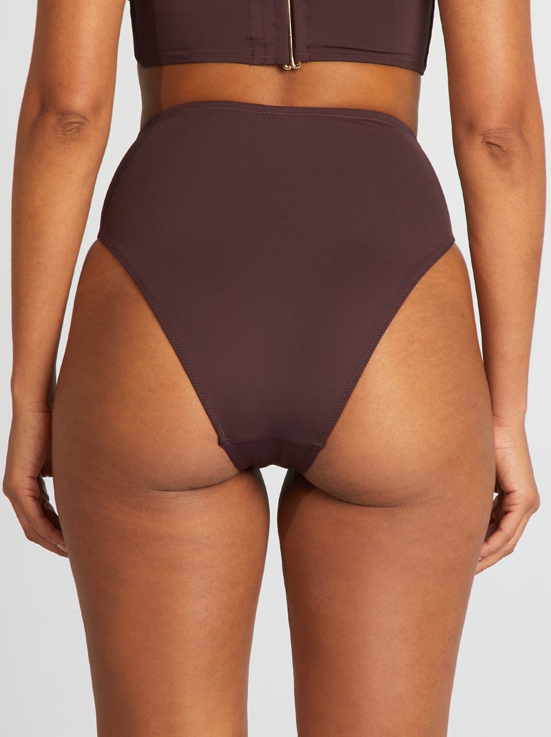 Braguita de bikini alta PURPURA - Kiabi
