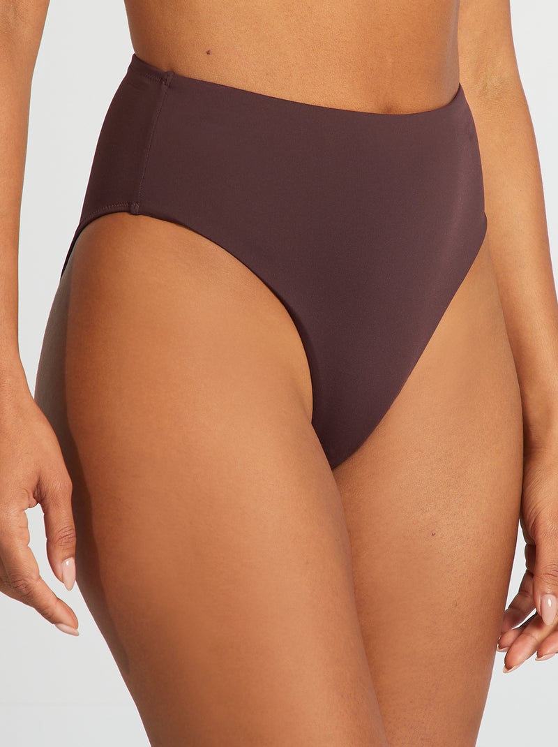 Braguita de bikini alta PURPURA - Kiabi