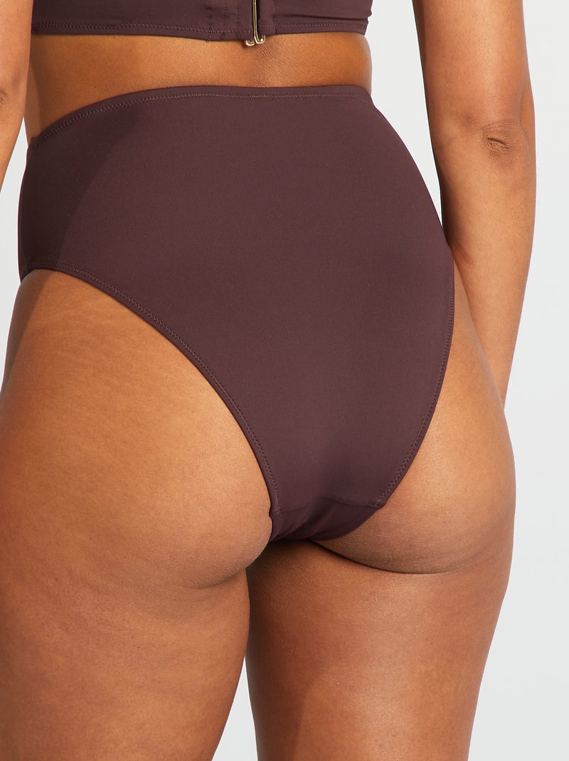 Braguita de bikini alta PURPURA - Kiabi