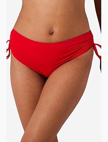 Braguita de bikini basic de tiro alto con aro penti