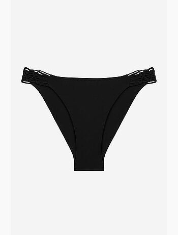 Braguita de bikini básica con detalle de macramé en los laterales penti