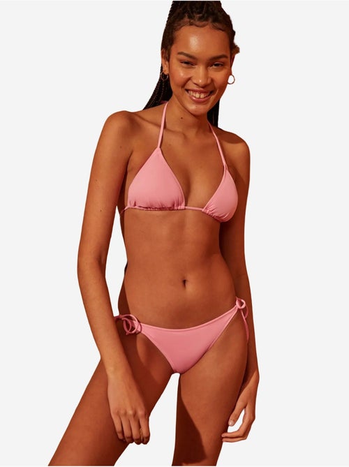 Braguita de bikini básica con lazos penti - Kiabi Braguita de bikini básica con lazos penti - Kiabi