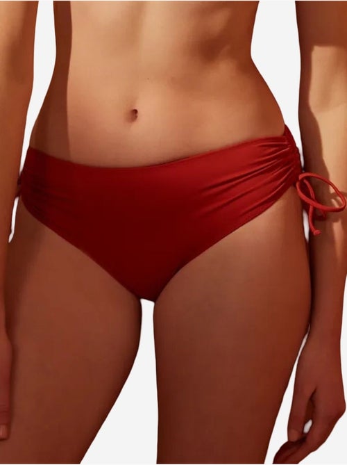 Braguita de bikini básica de tiro alto con lazo penti - Kiabi