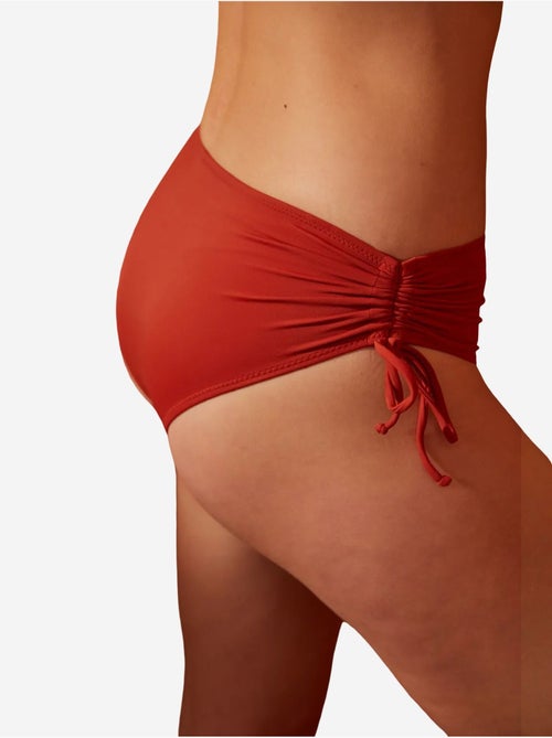 Braguita de bikini básica de tiro alto con lazo penti - Kiabi