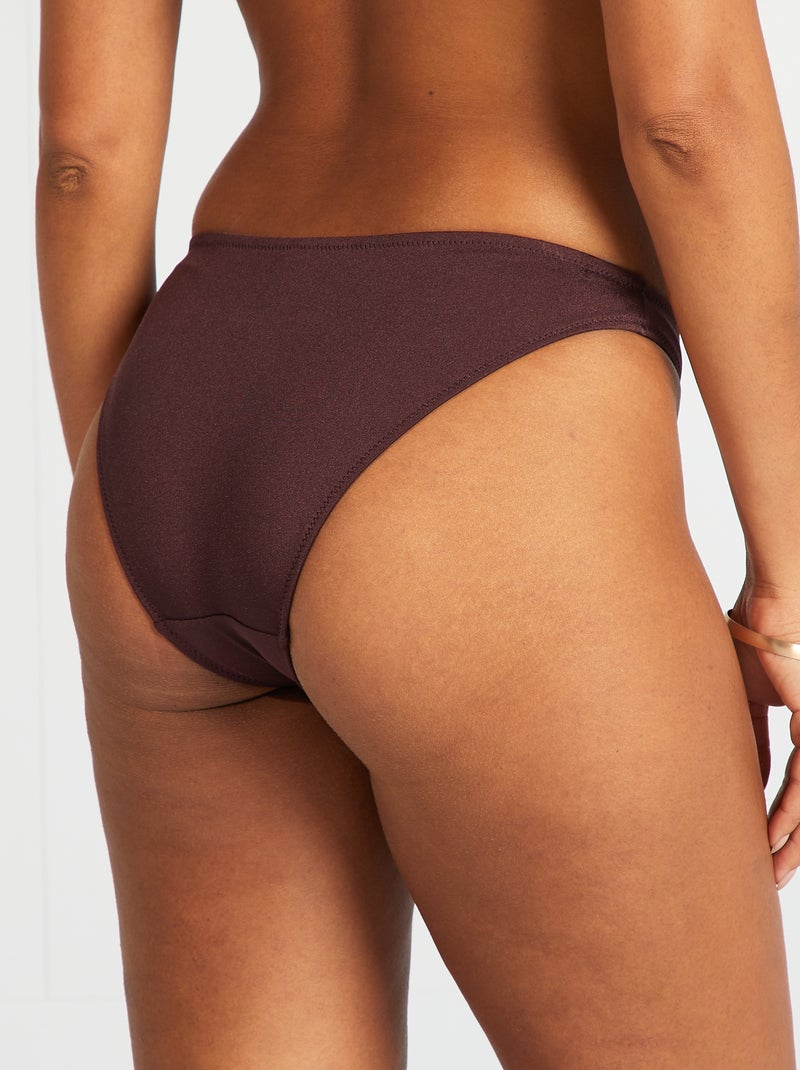 Braguita de bikini básica PURPURA - Kiabi