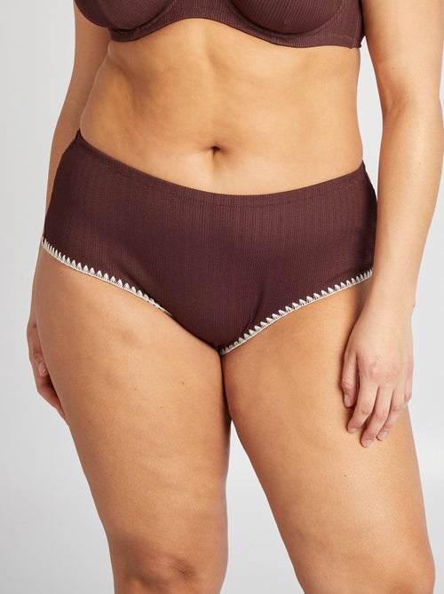 Braguita de bikini bicolor - Kiabi