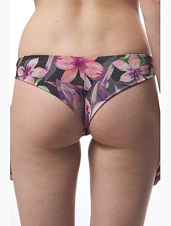Braguita de bikini brasileña briella con estampado floral penti