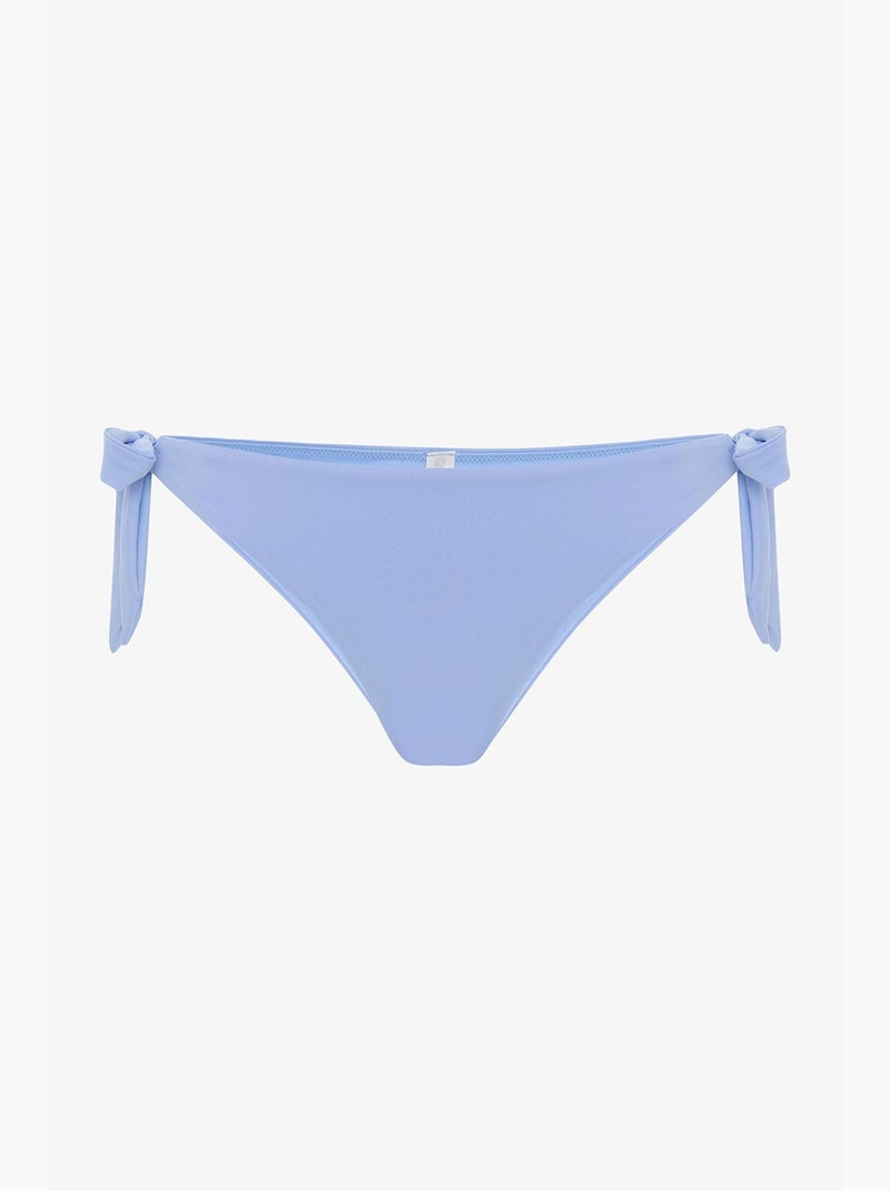Braguita de bikini brasileña de tiro bajo penti Azul cielo - Kiabi