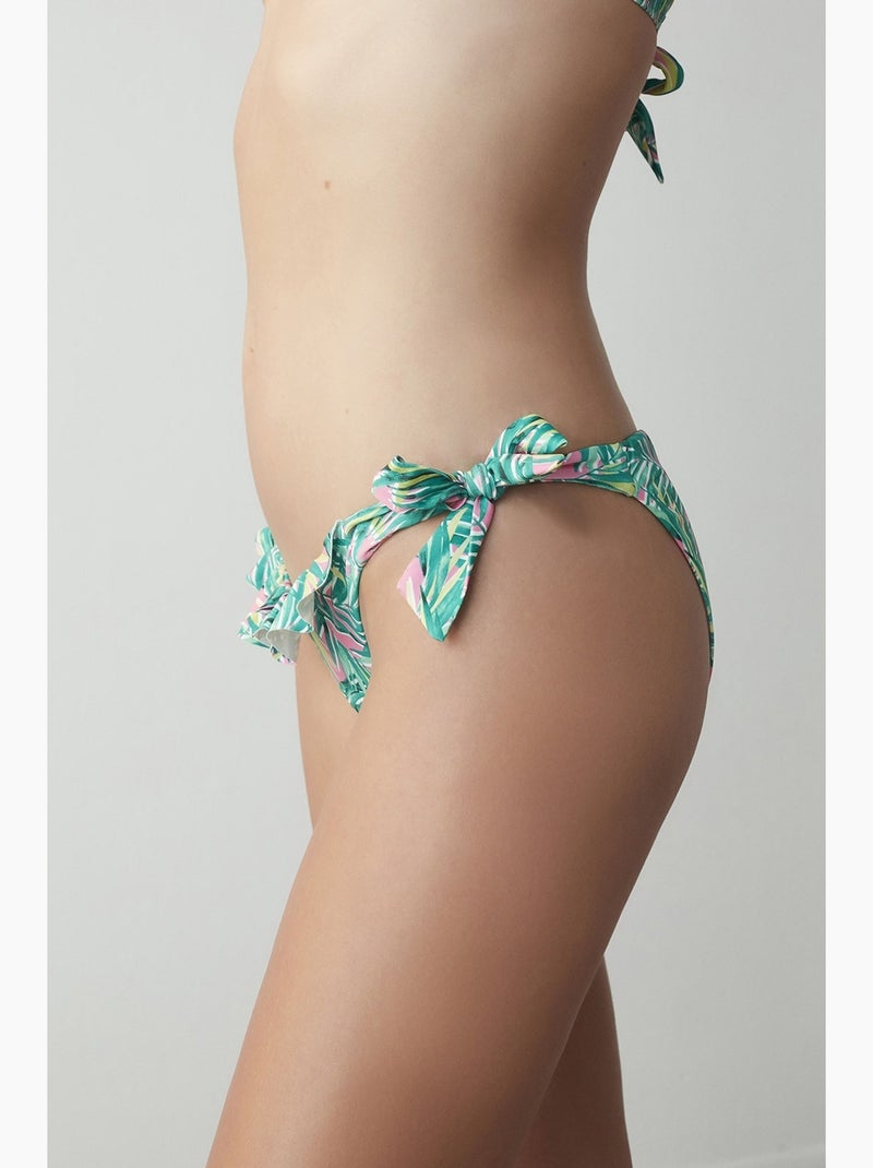 Braguita de bikini brasileña very palm neon penti Verde menta - Kiabi