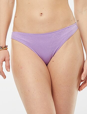 Braguita de bikini brillante