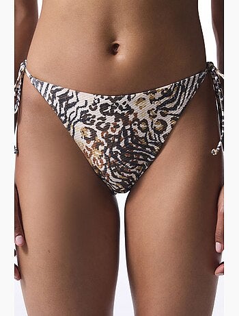 Braguita de bikini brissa con estampado de leopardo penti