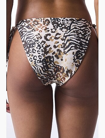 Braguita de bikini brissa con estampado de leopardo penti