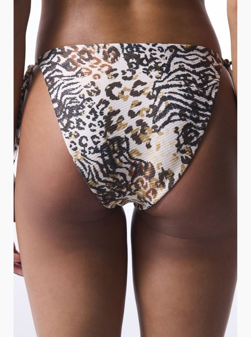 Braguita de bikini brissa con estampado de leopardo penti - Kiabi