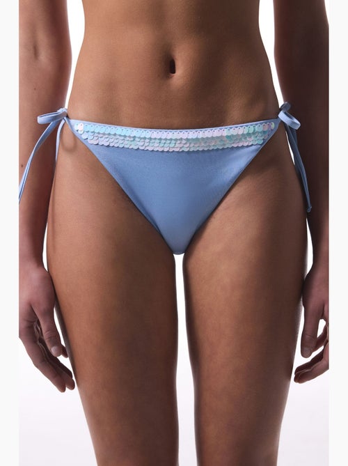 Braguita de bikini con lentejuelas penti - Kiabi