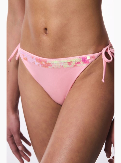 Braguita de bikini con lentejuelas penti - Kiabi