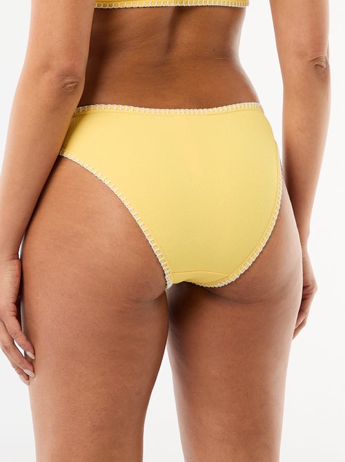 Braguita de bikini con pespuntes contrastados - Kiabi