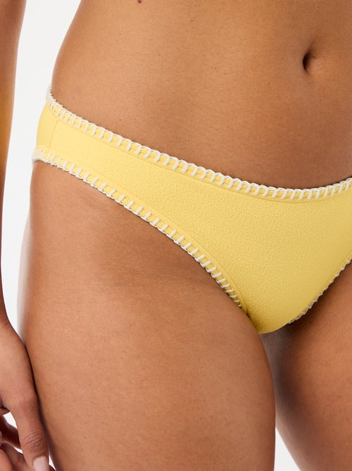 Braguita de bikini con pespuntes contrastados - Kiabi
