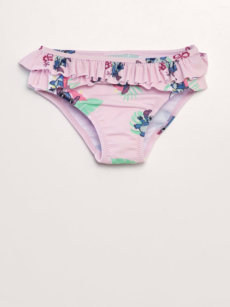 Braguita de bikini con volantes 'Disney' ROSA - Kiabi