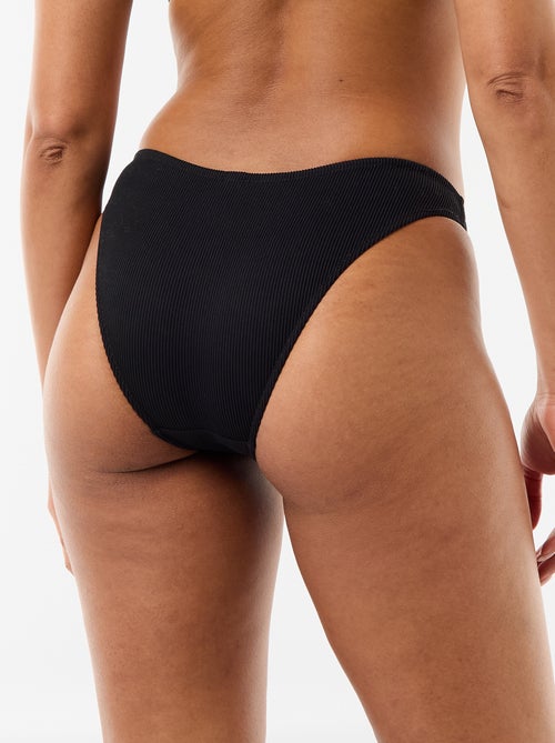 Braguita de bikini de punto texturizado - Kiabi