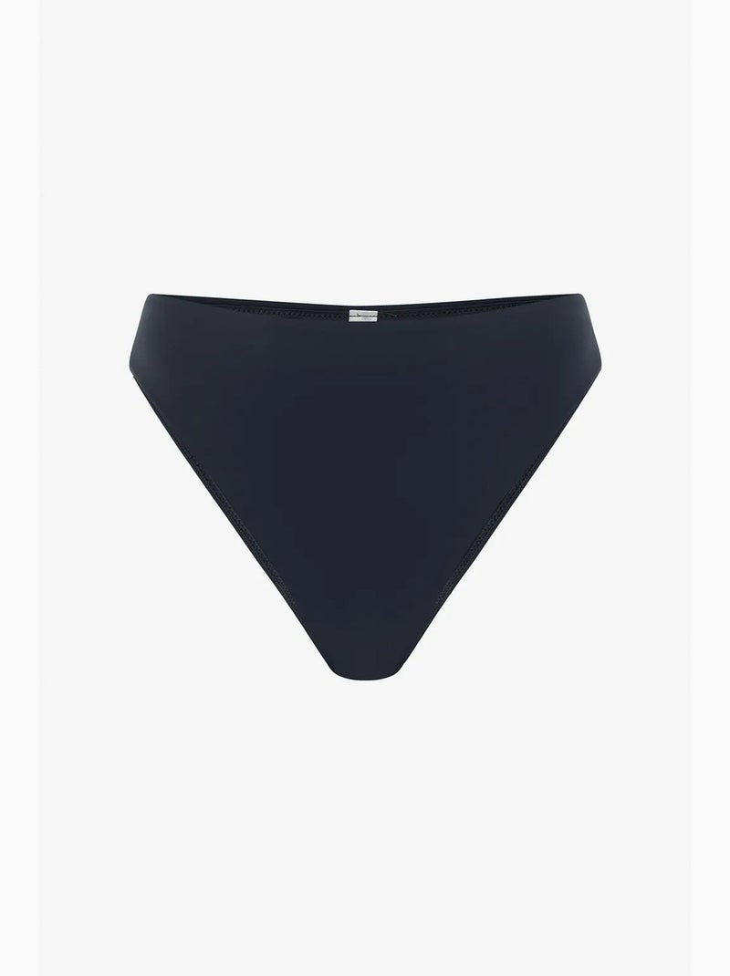 Braguita de bikini de talle alto penti Negro - Kiabi
