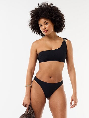 Braguita de bikini de tejido gofrado