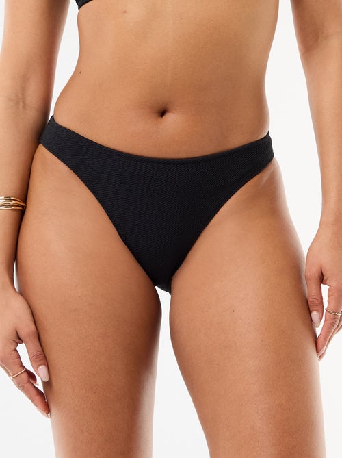 Braguita de bikini de tejido gofrado - Kiabi