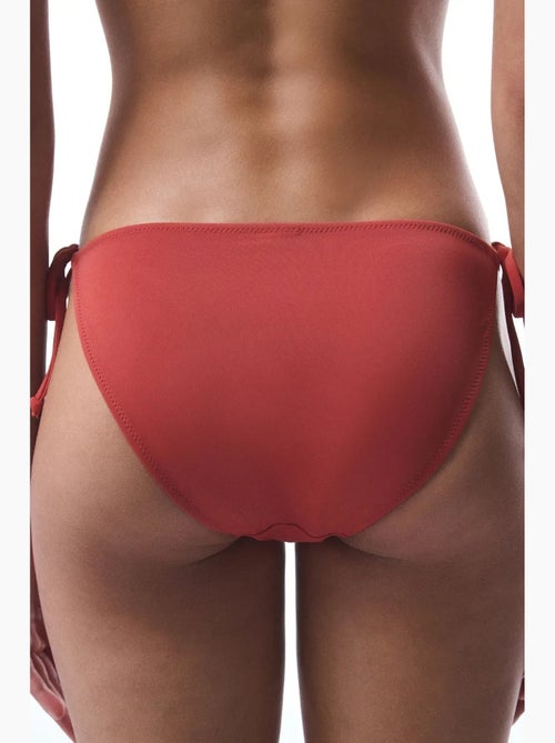 Braguita de bikini de tiro bajo con lazos laterales penti - Kiabi