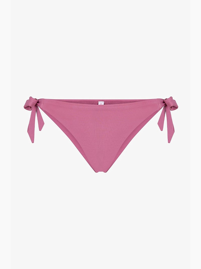 Braguita de bikini de tiro medio penti Rosa viejo - Kiabi