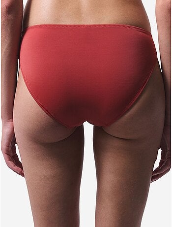 Braguita de bikini de tiro medio tipo slip penti