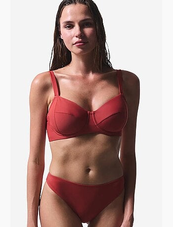 Braguita de bikini de tiro medio tipo slip penti