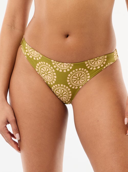 Braguita de bikini en microfibra estampada - Kiabi