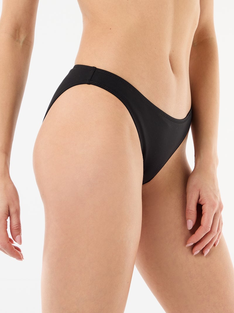Braguita de bikini en microfibra suave Negro - Kiabi