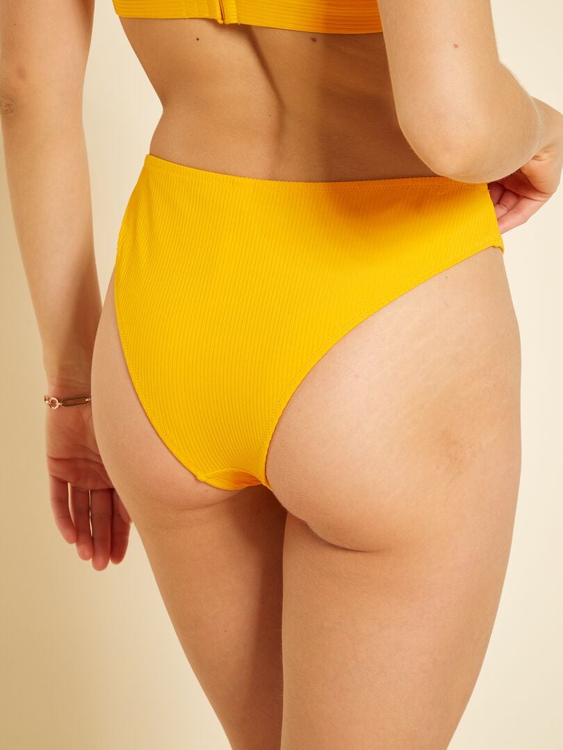 Braguita de bikini escotada AMARILLO - Kiabi