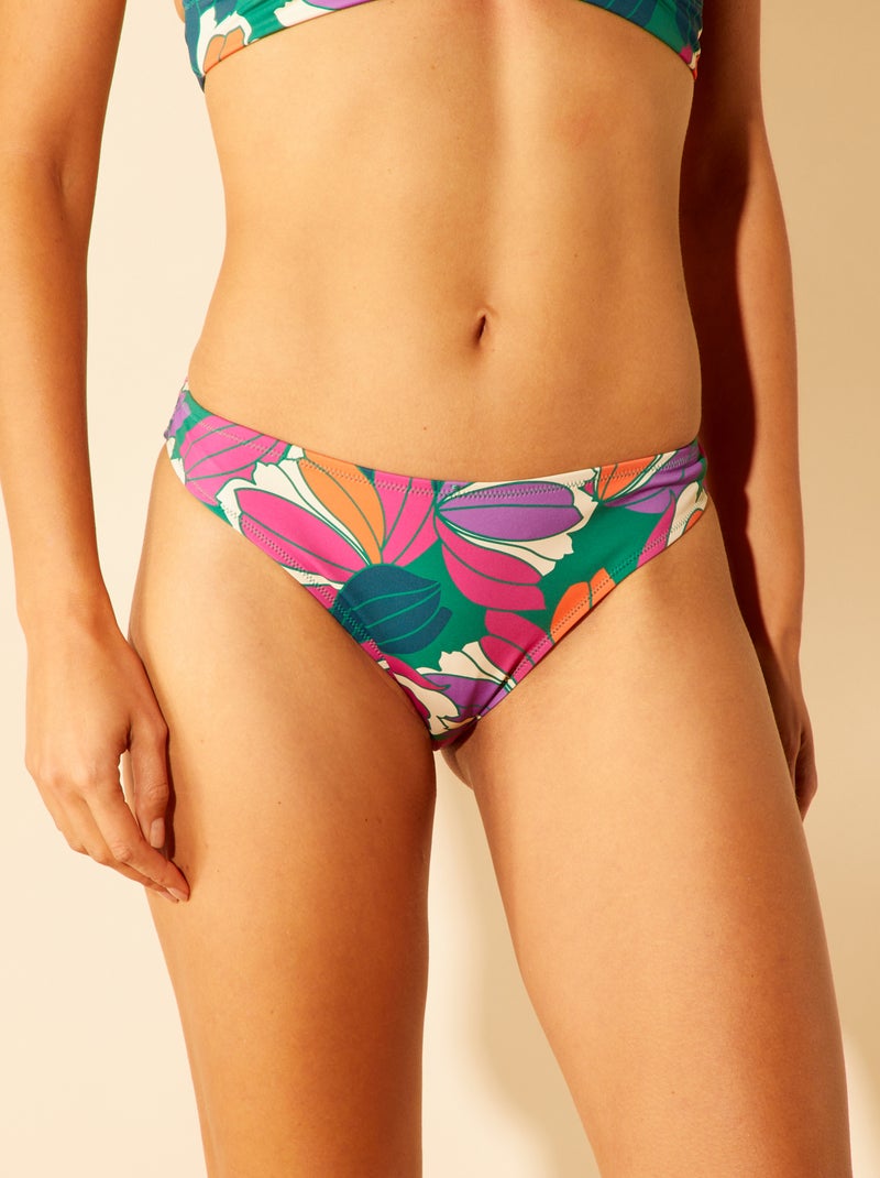 Braguita de bikini estampada VERDE - Kiabi
