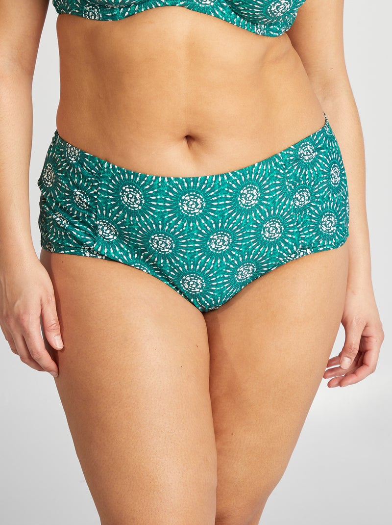 Braguita de bikini estampada VERDE - Kiabi