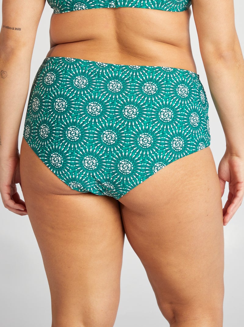 Braguita de bikini estampada VERDE - Kiabi