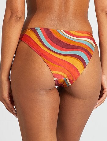 Braguita de bikini estampado psicodélico