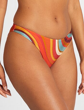 Braguita de bikini estampado psicodélico