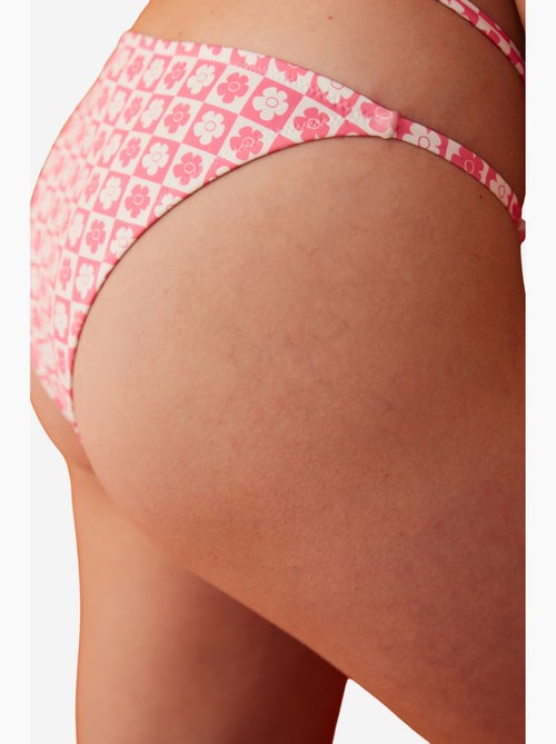 Braguita de bikini lika cross con estampado floral y detalle de accesorio penti - Kiabi