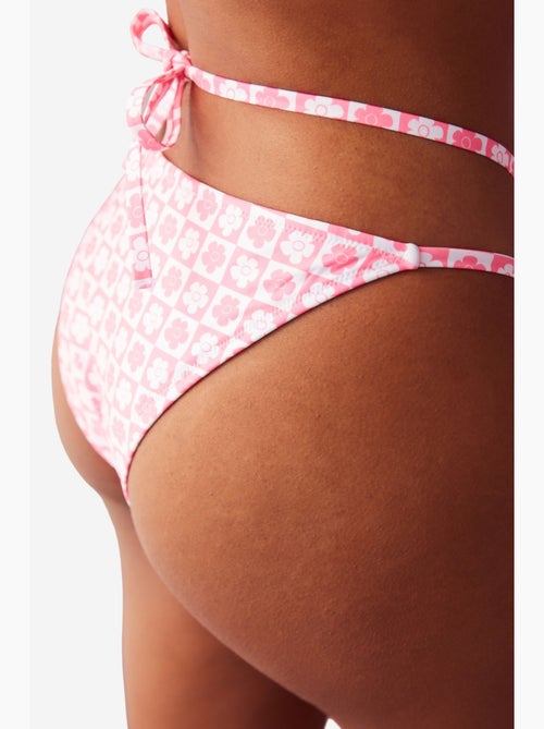 Braguita de bikini lika cross con estampado floral y detalle de accesorio penti - Kiabi