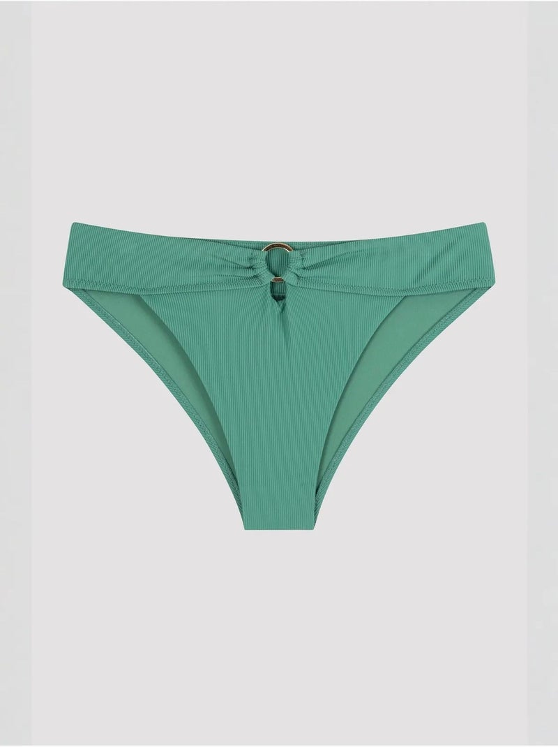 Braguita de bikini meadow con detalle de accesorio penti Verde esmeralda - Kiabi