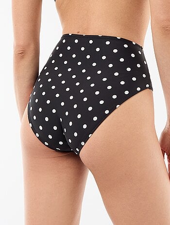 Braguita de bikini moldeadora de tiro alto