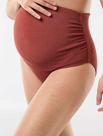 Braguita de bikini premamá de tiro alto