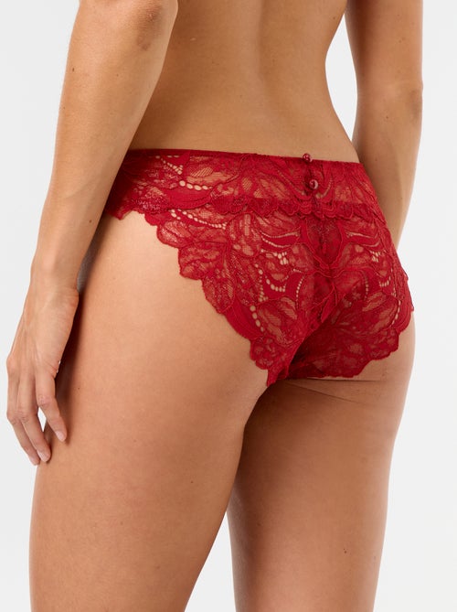 Braguita de encaje con lentejuelas - Kiabi