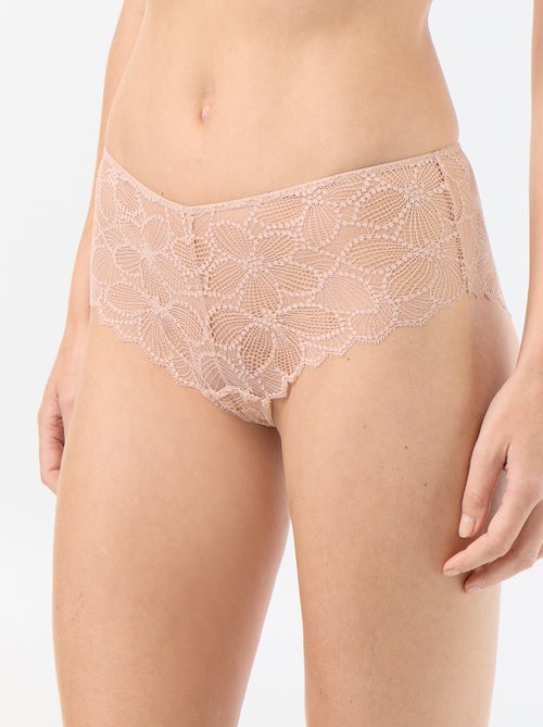 Braguita de encaje floral transparente - Kiabi Braguita de encaje floral transparente - Kiabi