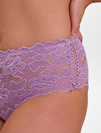Braguita de encaje y microfibra 'Arum' 'Sans Complexe'