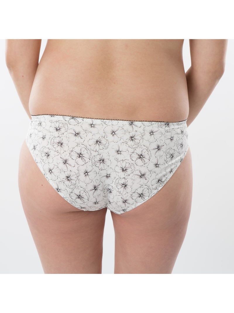 Braguita de maternidad LAURA 'Bogema' Blanco Plateado Gris - Kiabi